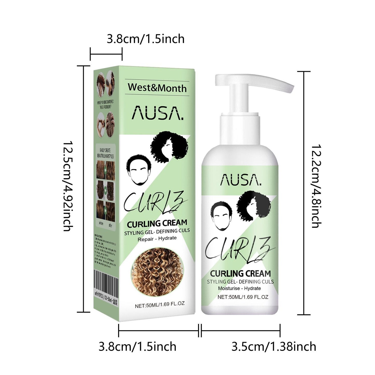 AUSA CURL™ Serum do włosów kręconych