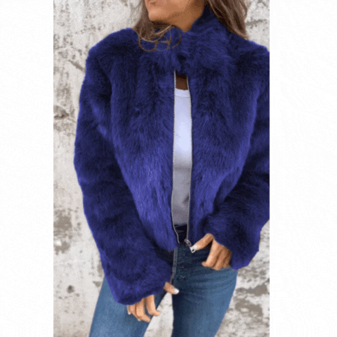 Adalgisa Paonessa™ Kurtka casual z futrem