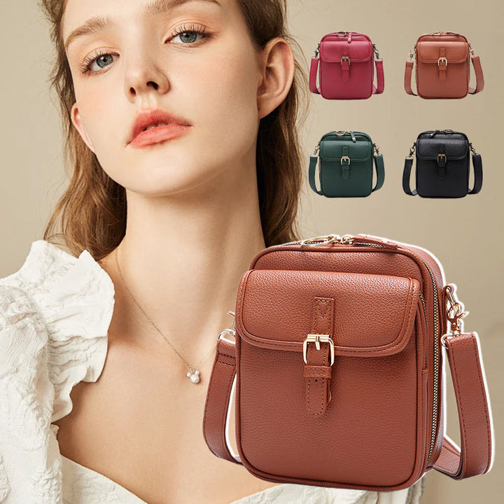 Alma Marotti™ Damska torebka crossbody z przegródkami