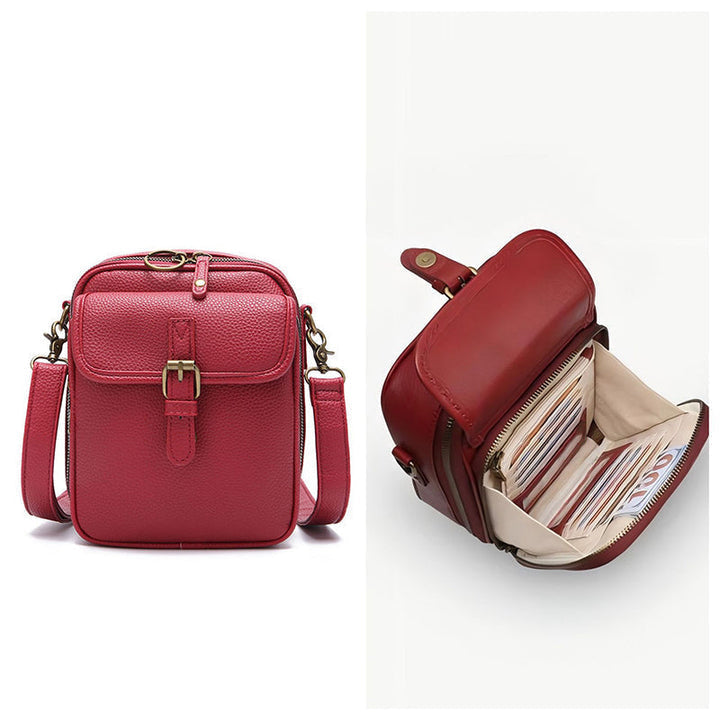 Alma Marotti™ Damska torebka crossbody z przegródkami