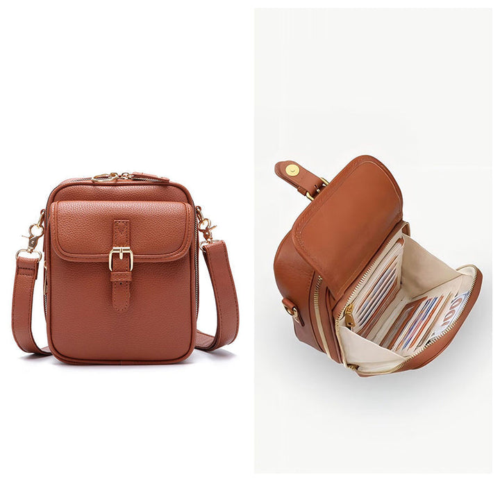 Alma Marotti™ Damska torebka crossbody z przegródkami