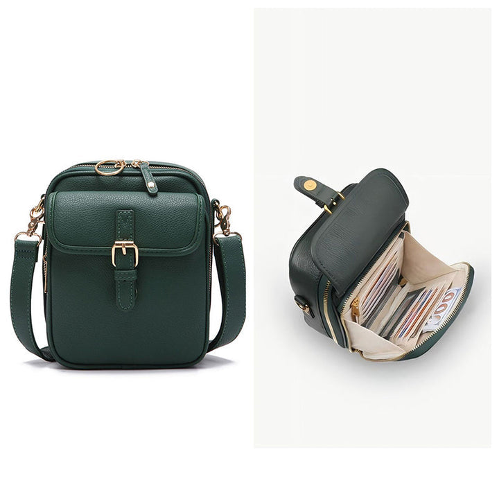 Alma Marotti™ Damska torebka crossbody z przegródkami