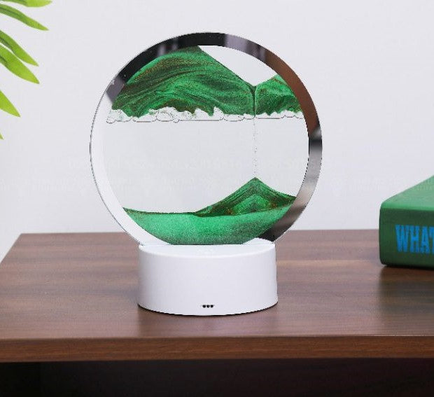 AtmoScape™ Kolorowa lampa LED z klepsydrą Art Frame