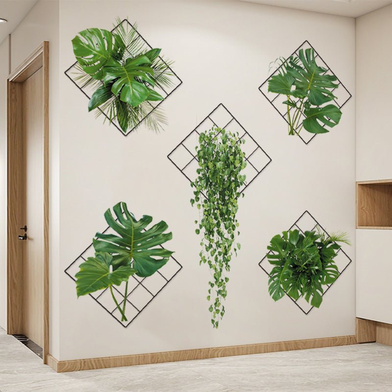 Bloom™ Naklejka na rośliny 3D | Stwórz iluzję prawdziwych roślin