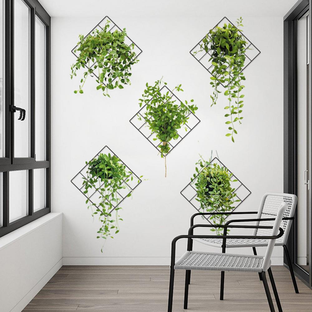 Bloom™ Naklejka na rośliny 3D | Stwórz iluzję prawdziwych roślin