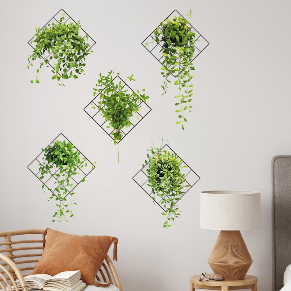 Bloom™ Naklejka na rośliny 3D | Stwórz iluzję prawdziwych roślin