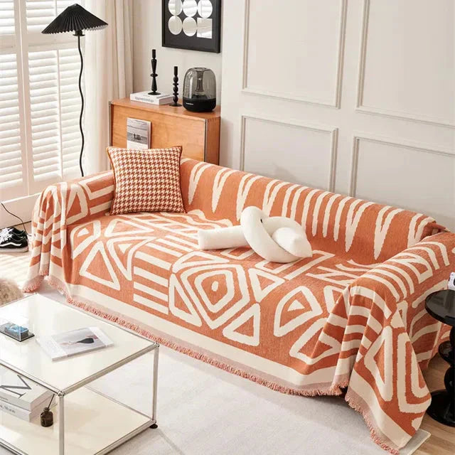 Boho Nest™ Koc na sofę