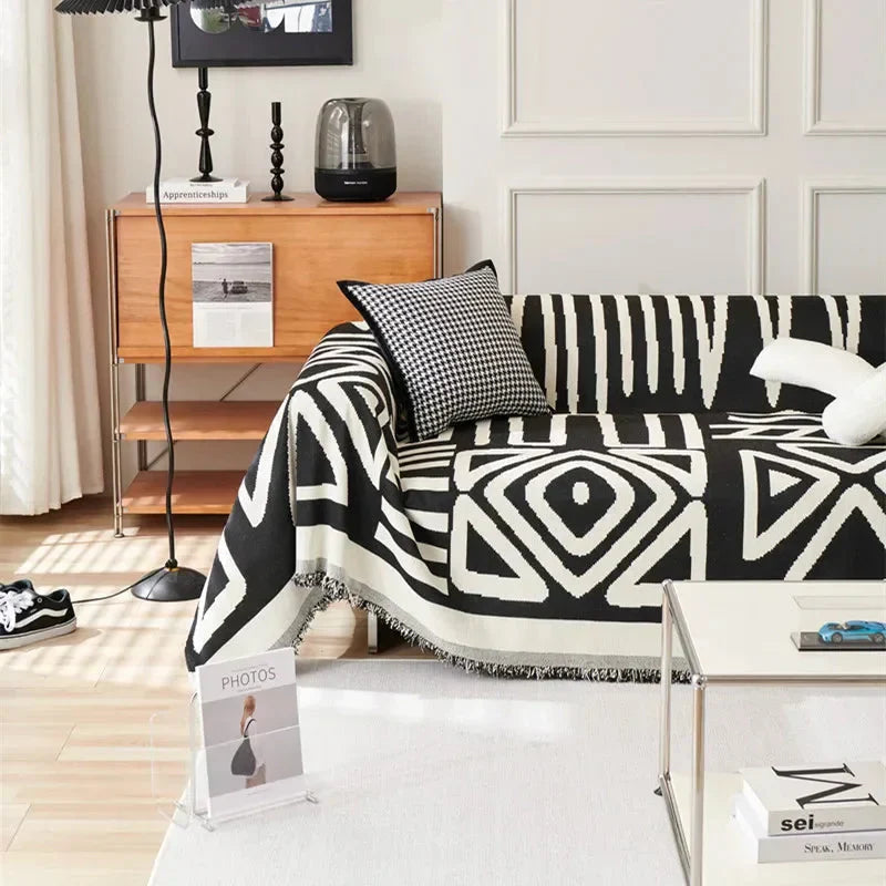 Boho Nest™ Koc na sofę