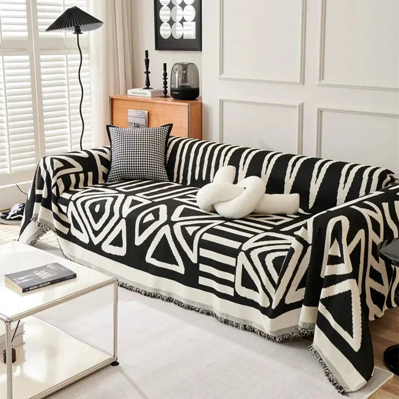 Boho Nest™ Koc na sofę