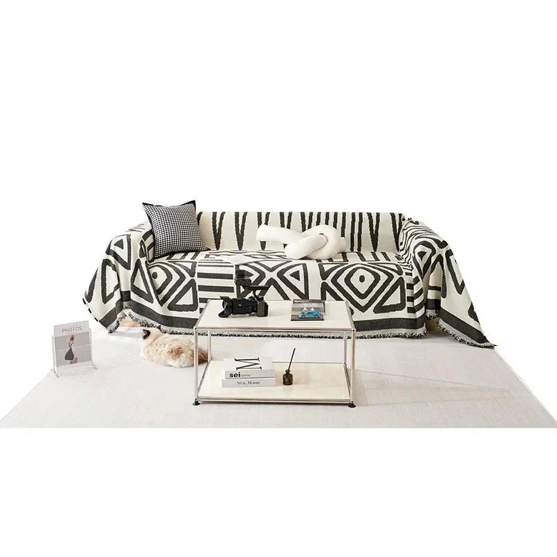 Boho Nest™ Koc na sofę