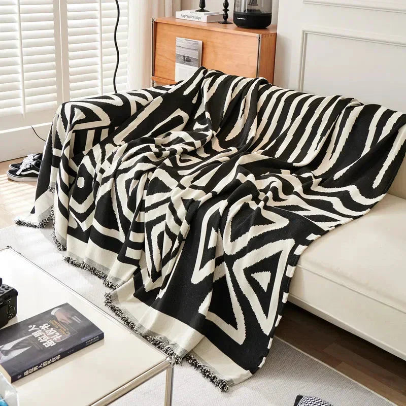 Boho Nest™ Koc na sofę