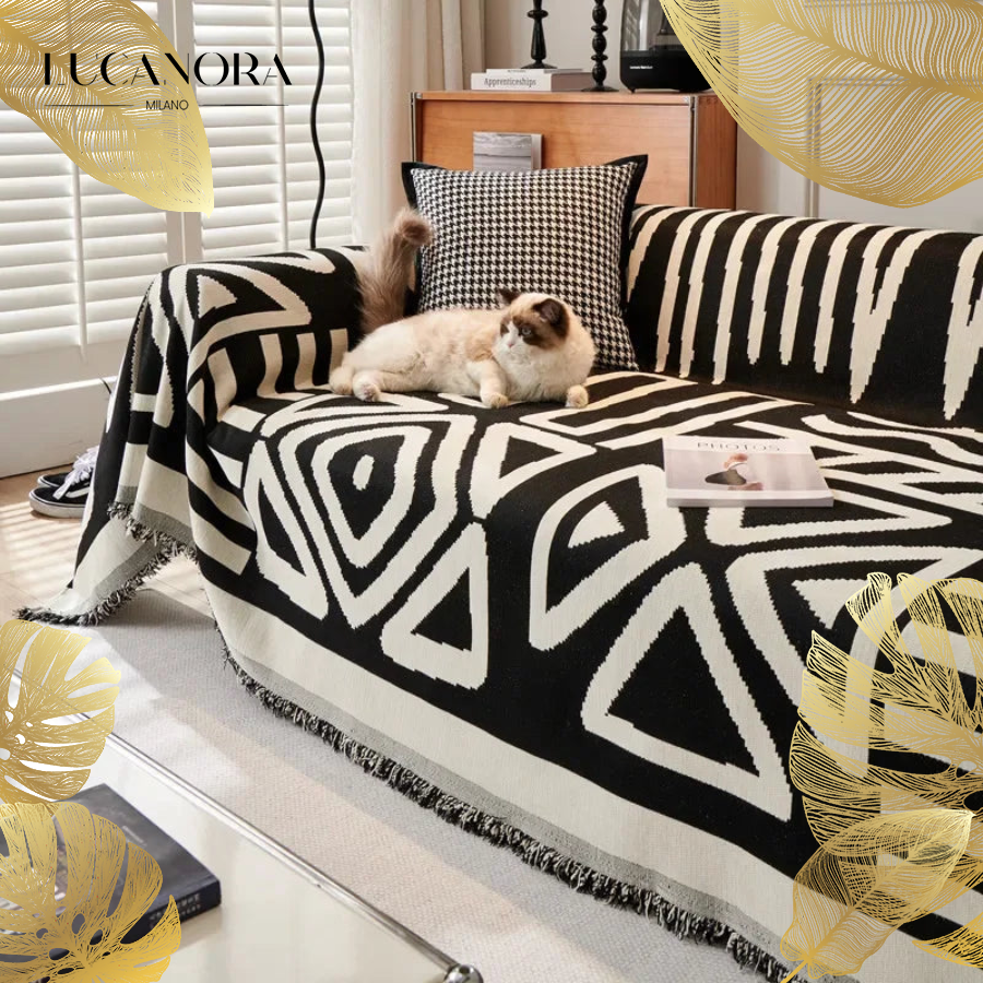 Boho Nest™ Koc na sofę