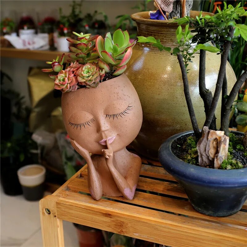 Botanica™ Doniczka z twarzą