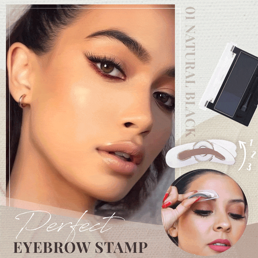 BrowZilla+™️ Zestaw regulowanych stempli do brwi