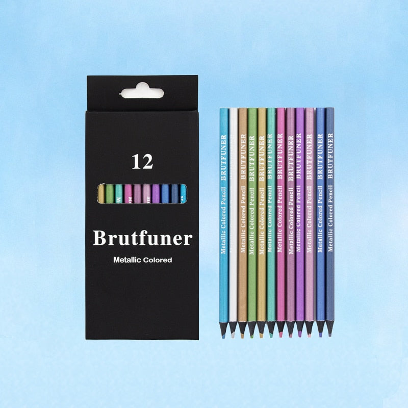 BrutFuner Art™️ Profesjonalny zestaw kredek