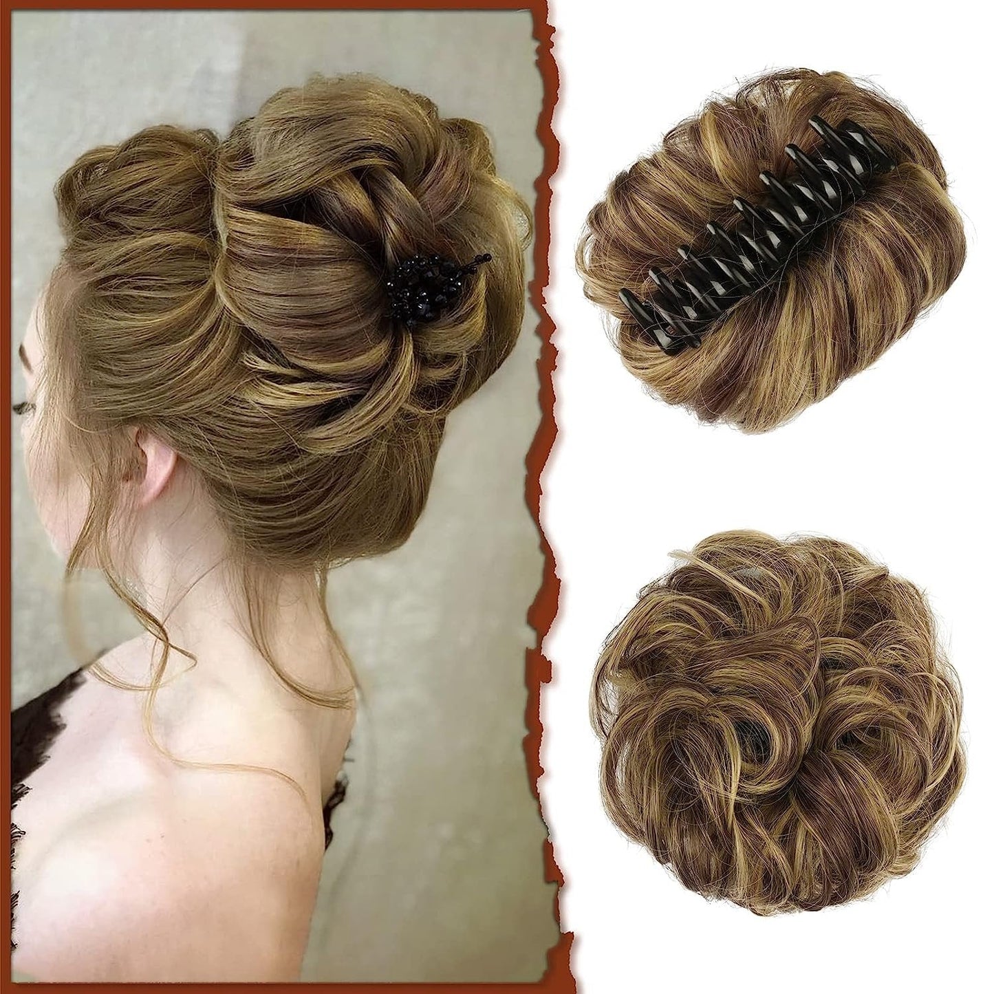 BunClip™ Doczepiany kok - Spinka do włosów messy bun