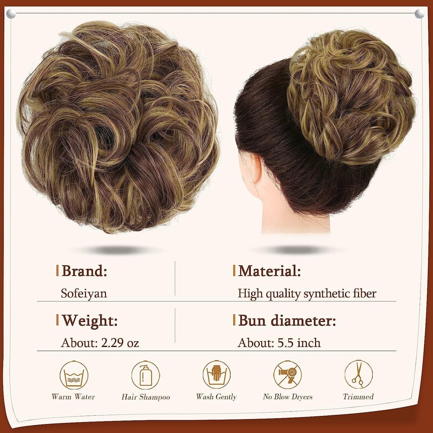 BunClip™ Doczepiany kok - Spinka do włosów messy bun