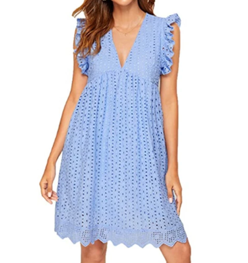 Calianto™ Letnia sukienka z kieszeniami