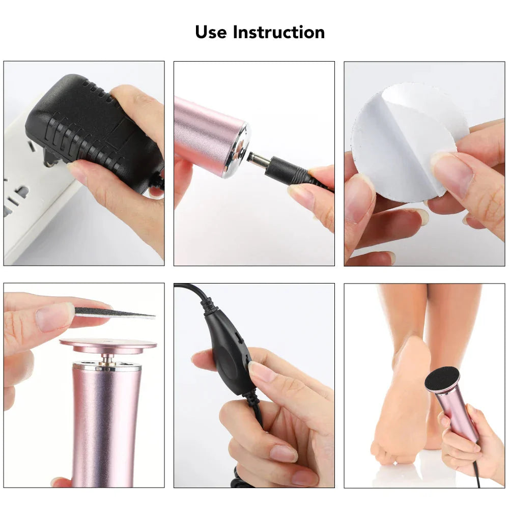 Callu Silk™ Elektryczne urządzenie do usuwania zrogowaceń stóp