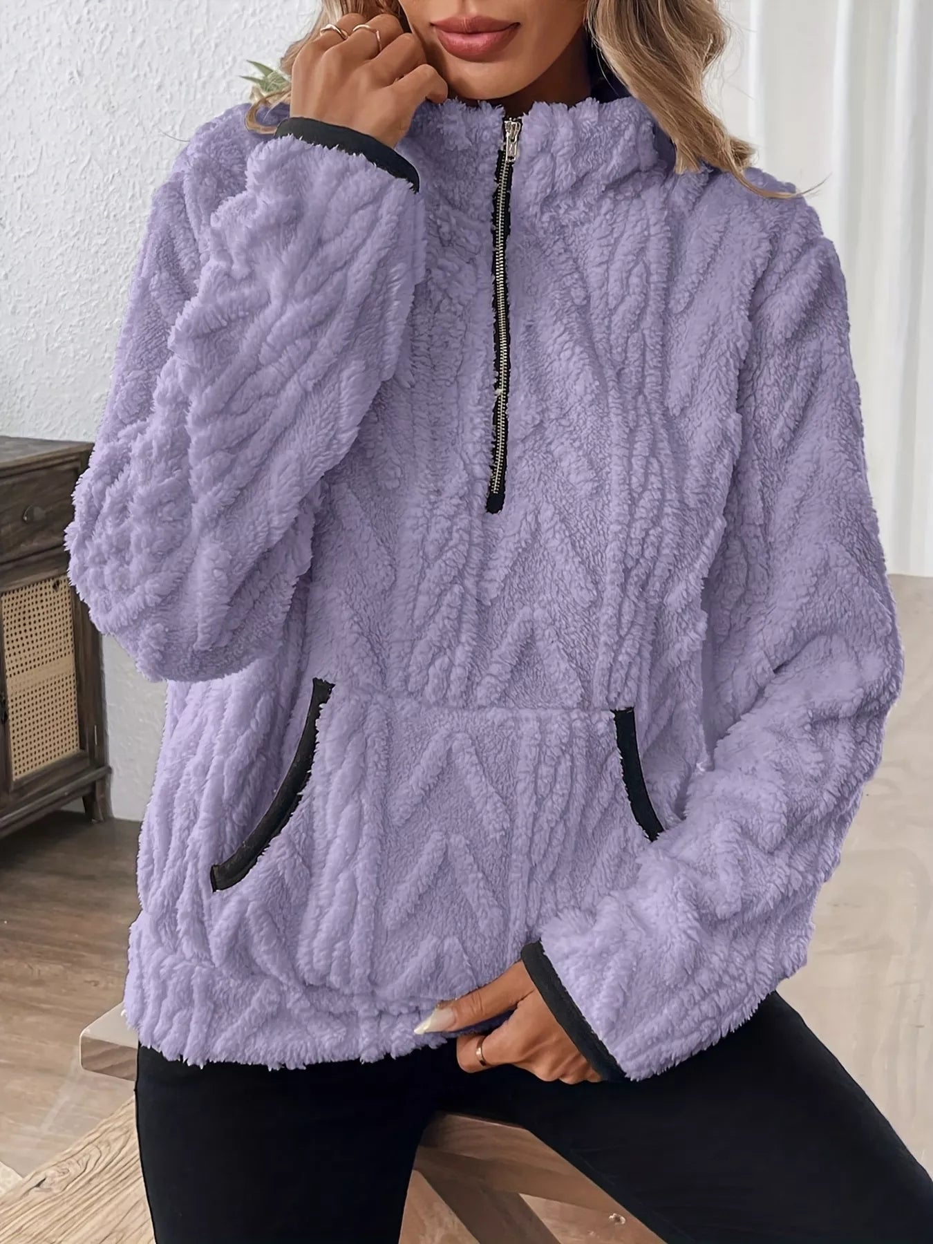 Calogera Balma™ Miękki polarowy sweter