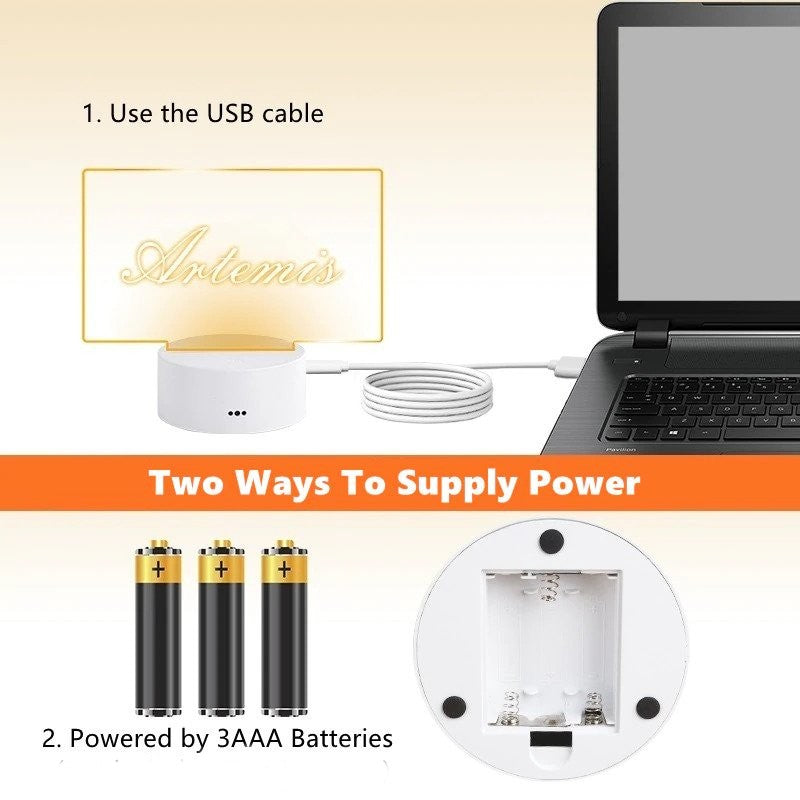 CareLight™ Kreatywna lampka nocna LED na notebooka