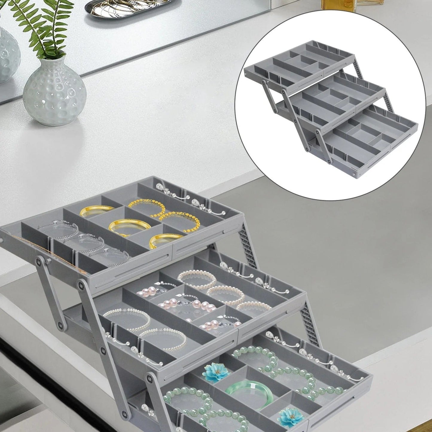 CasaSort™ Wielopoziomowy inteligentny organizer do szuflad