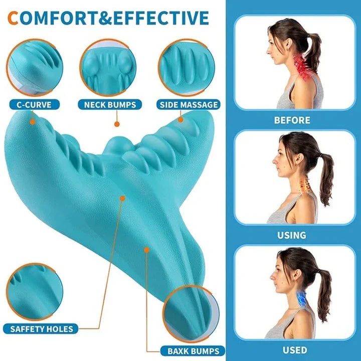 CerviCare™ – Poduszka masująco–rozluźniająca łagodząca ból szyi