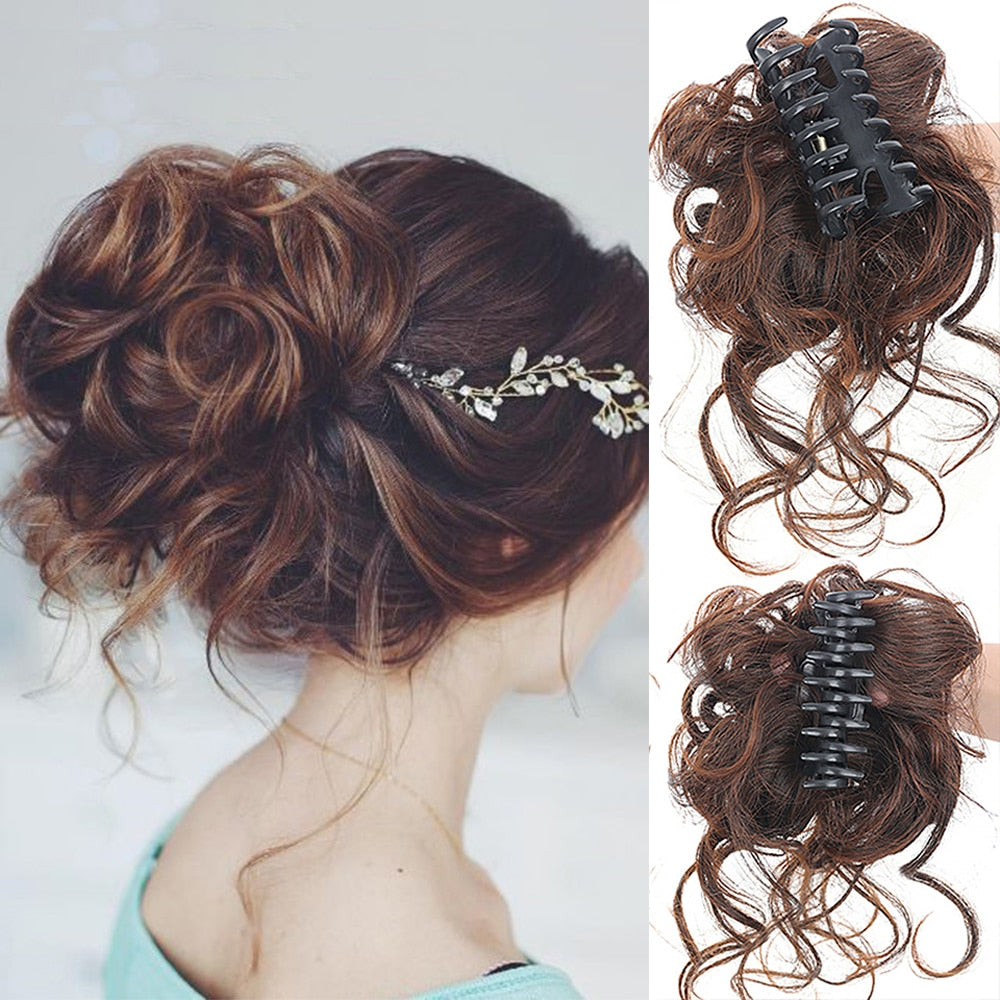 ChicChignon™ Wiązana treska z klipsem