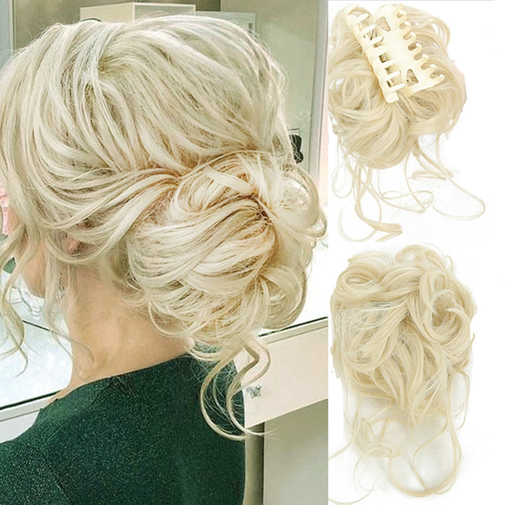 ChicChignon™ Wiązana treska z klipsem