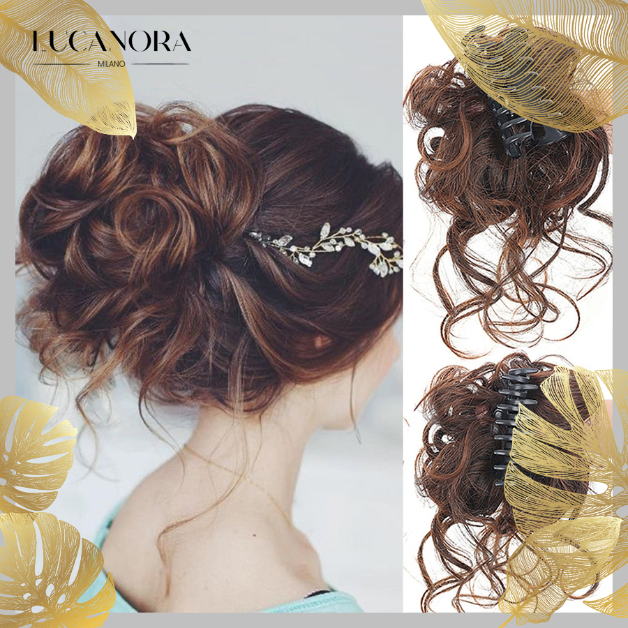 ChicChignon™ Wiązana treska z klipsem