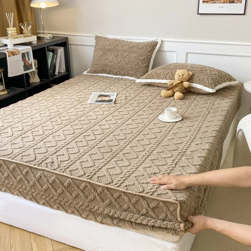 ComfortAura Pro™ Aksamitna pościel flanelowa