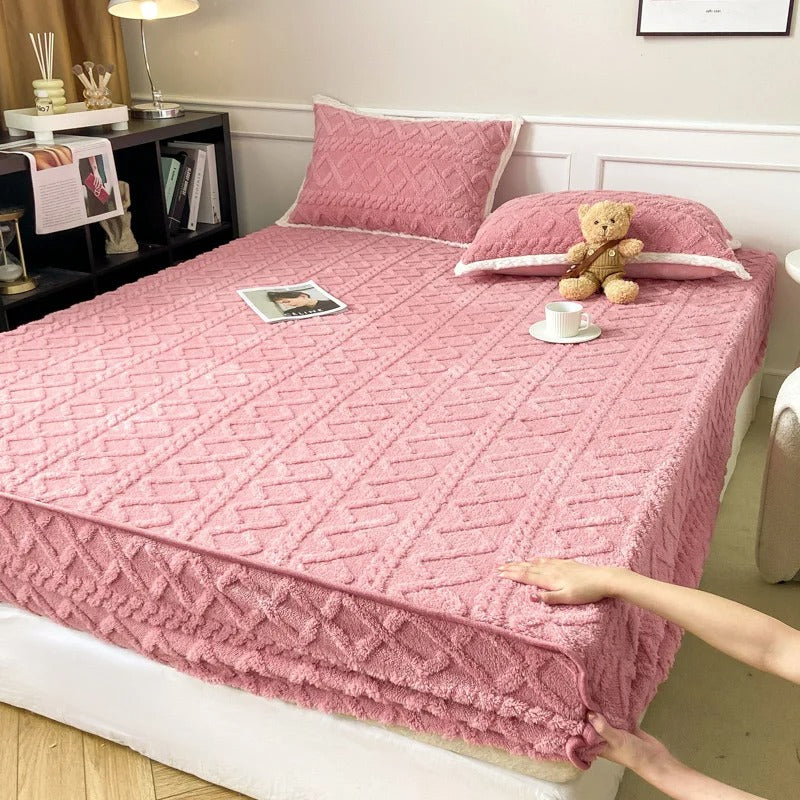 ComfortAura Pro™ Aksamitna pościel flanelowa