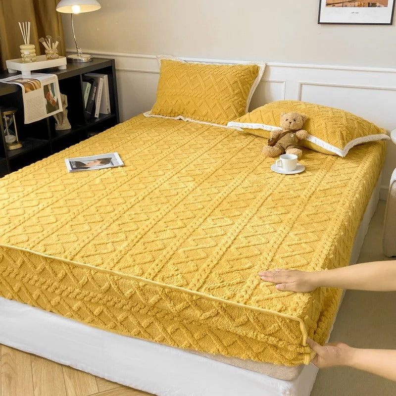 ComfortAura Pro™ Aksamitna pościel flanelowa