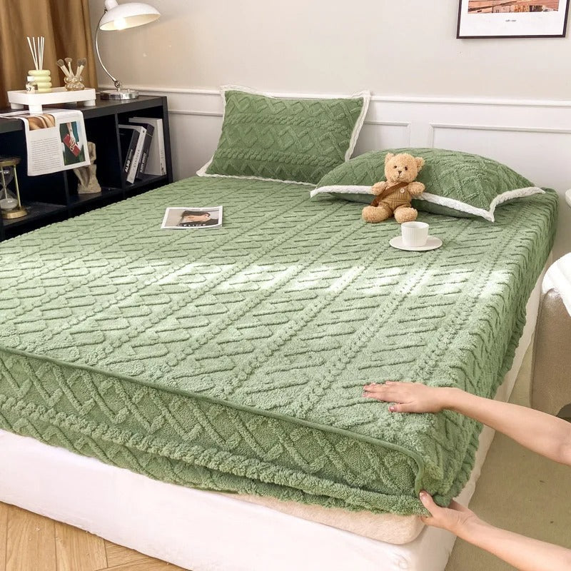 ComfortAura Pro™ Aksamitna pościel flanelowa