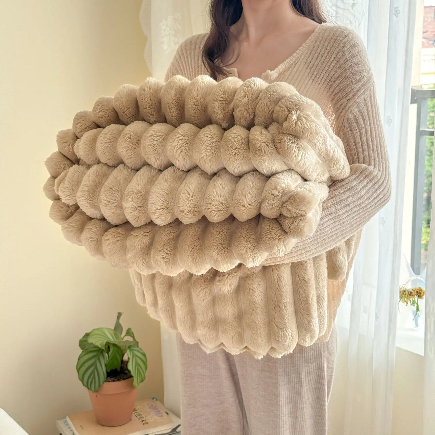 CozyHop™ Super miękki, ciepły koc domowy
