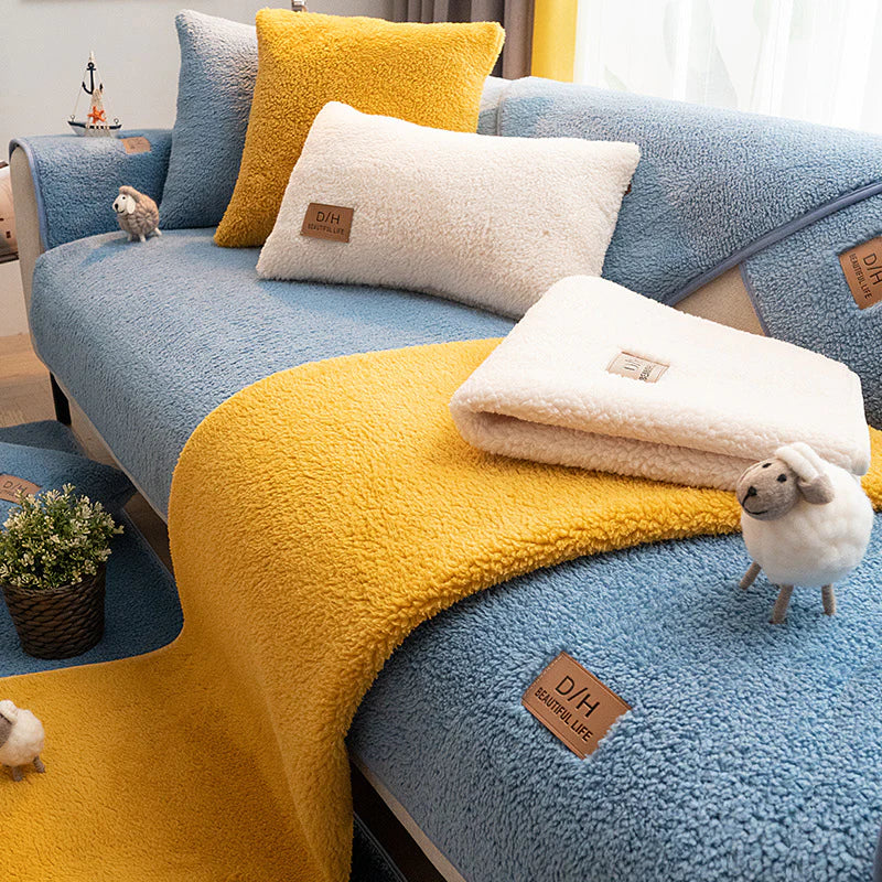 CuddlyCouch™️ Wygodne i miękkie pokrowce na sofę
