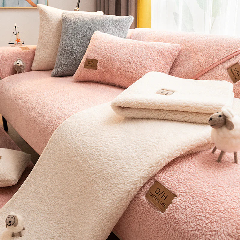 CuddlyCouch™️ Wygodne i miękkie pokrowce na sofę