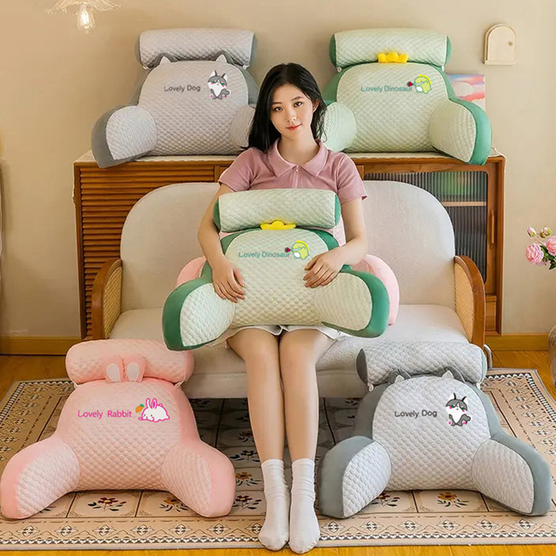 CuddlyCushion™️ Poduszka oparciowa do oglądania i relaksu
