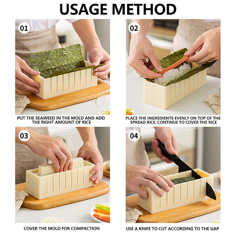 Cuisine Delux™ Zestaw do robienia sushi