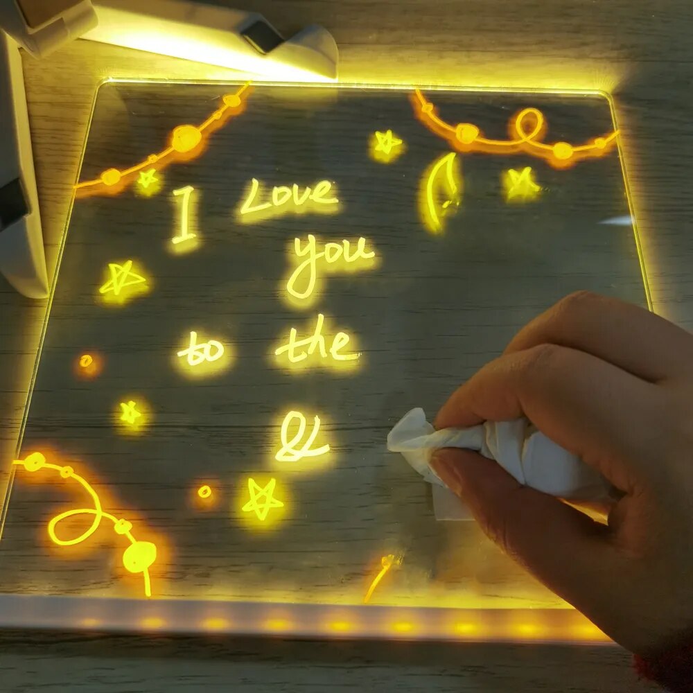 DIY Board™ Spersonalizowana tablica z lampami LED