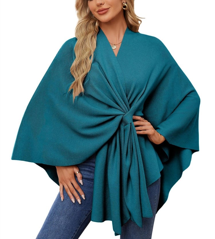 Dalida Testo™ Dalida Testo™ Stylowy szal-poncho – miękki i elegancki