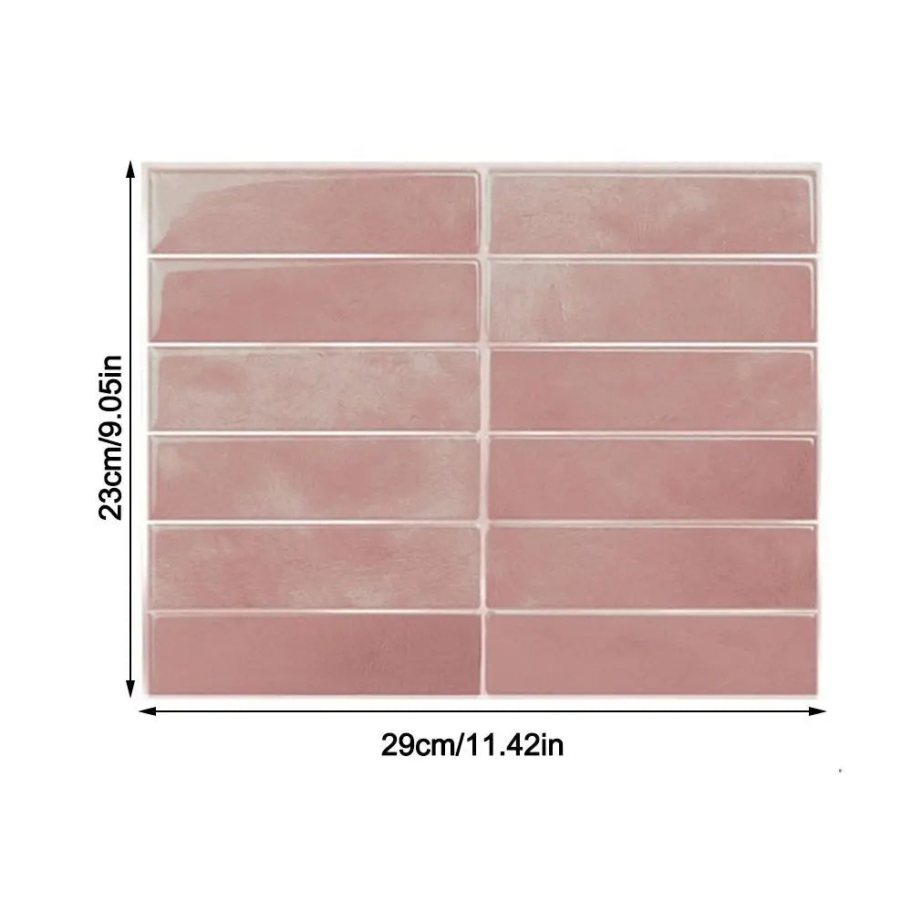 Decora™ Łatwo odklejane naklejki ścienne 3D