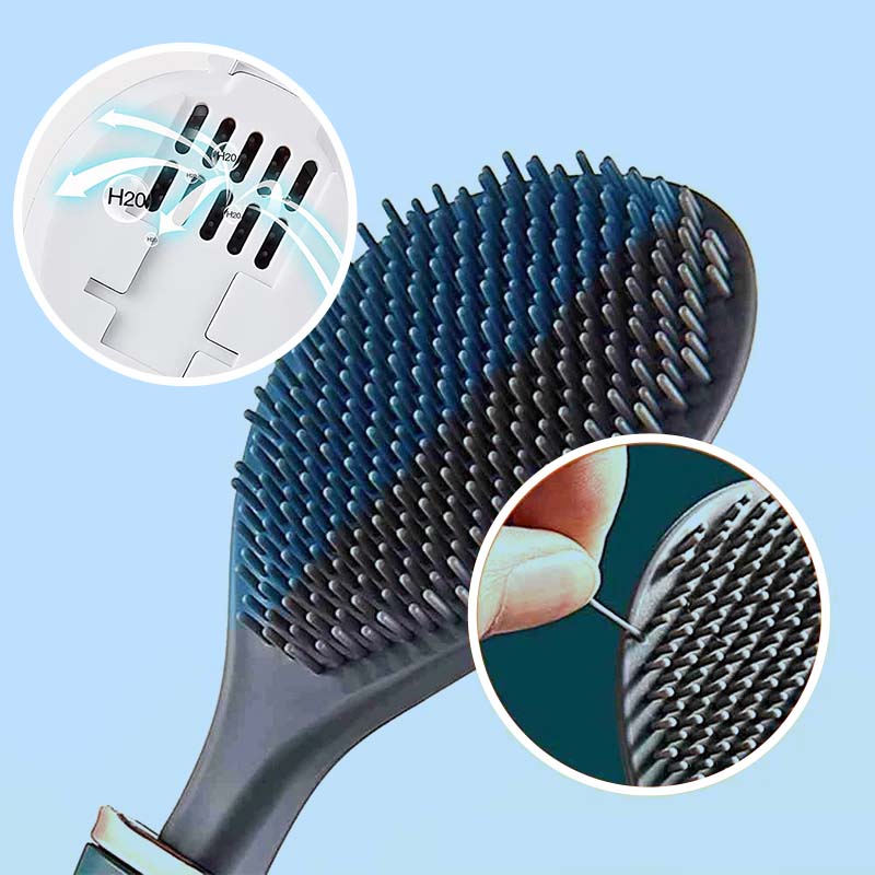 DeluxeClean™ Designerska silikonowa szczotka do toalety