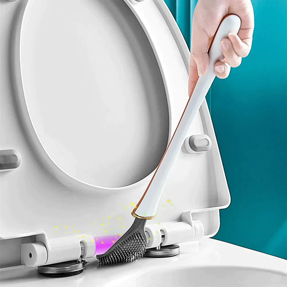 DeluxeClean™ Designerska silikonowa szczotka do toalety