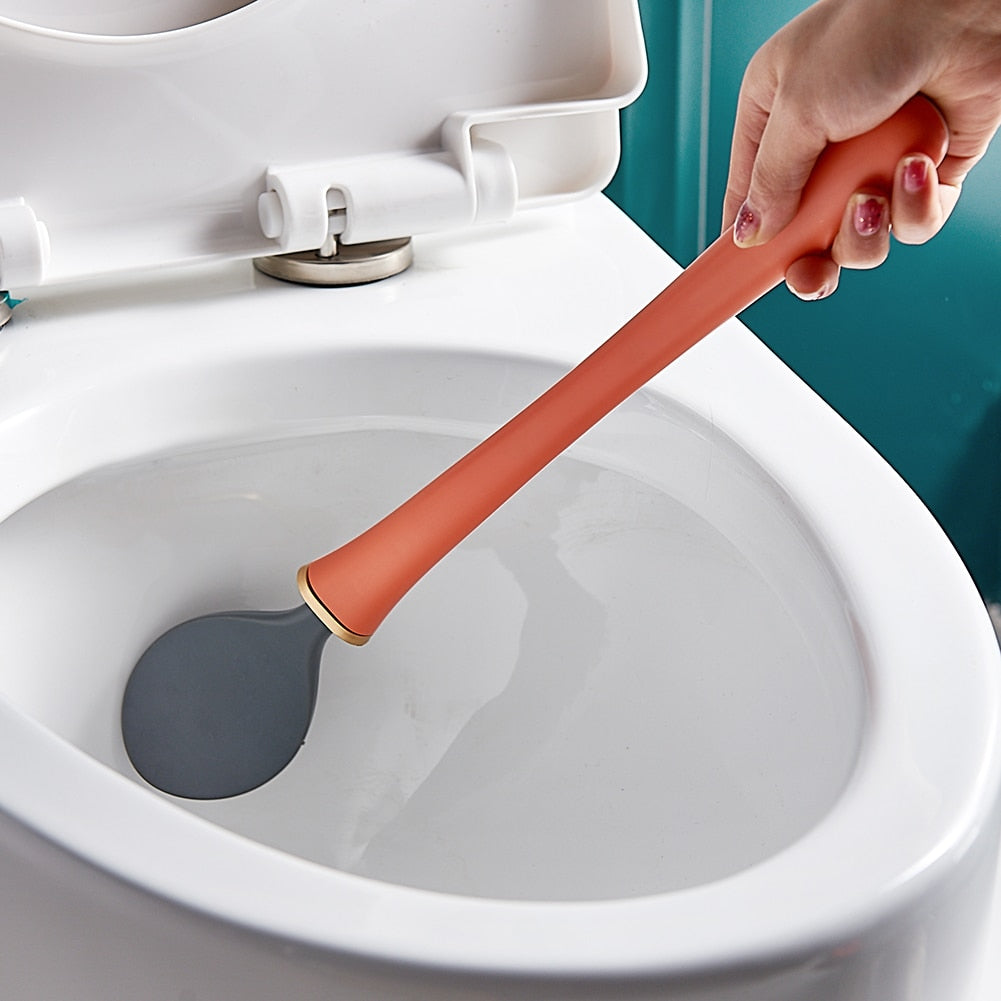 DeluxeClean™ Designerska silikonowa szczotka do toalety