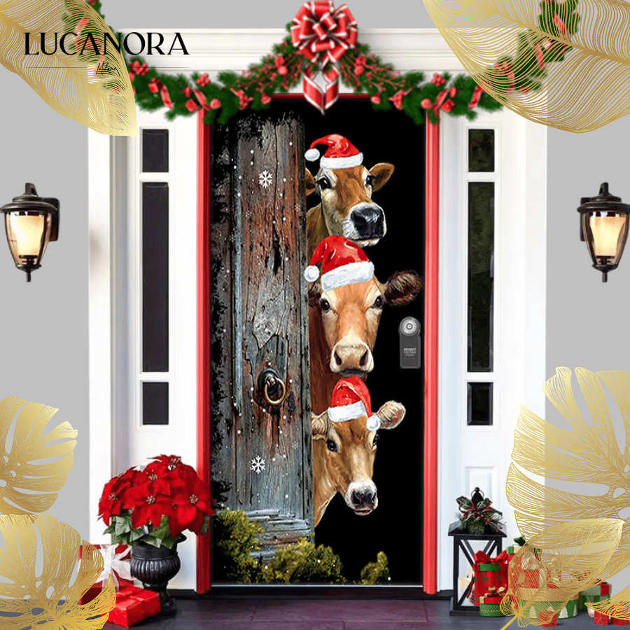 DoorJolly™ Świąteczna dekoracja na drzwi