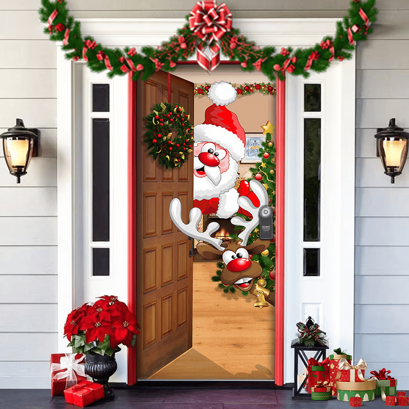 DoorJolly™ Świąteczna dekoracja na drzwi