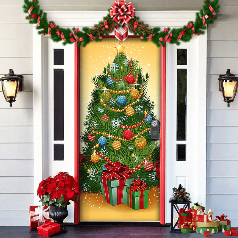 DoorJolly™ Świąteczna dekoracja na drzwi