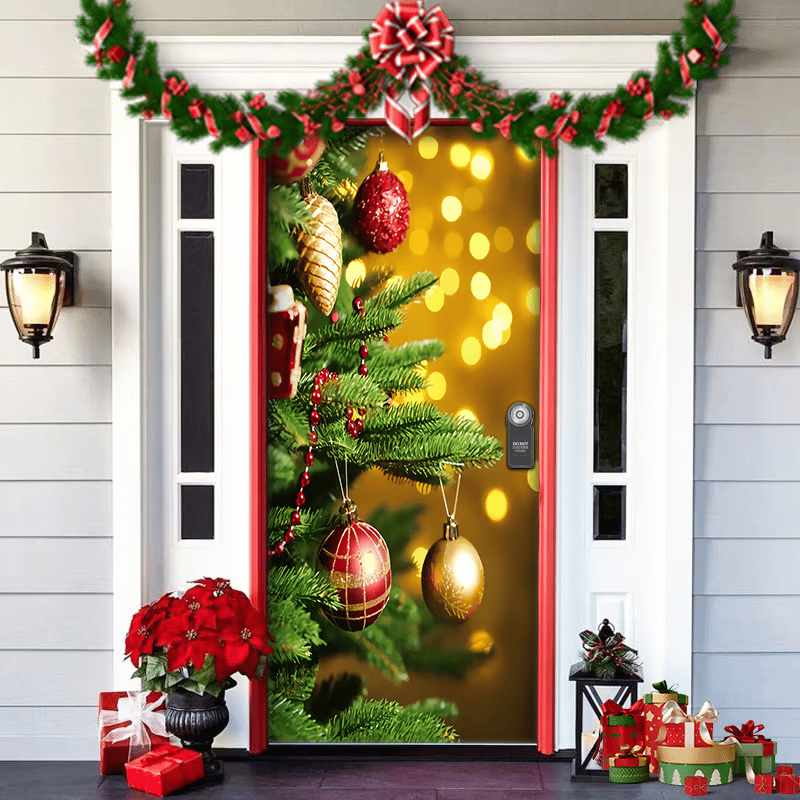 DoorJolly™ Świąteczna dekoracja na drzwi