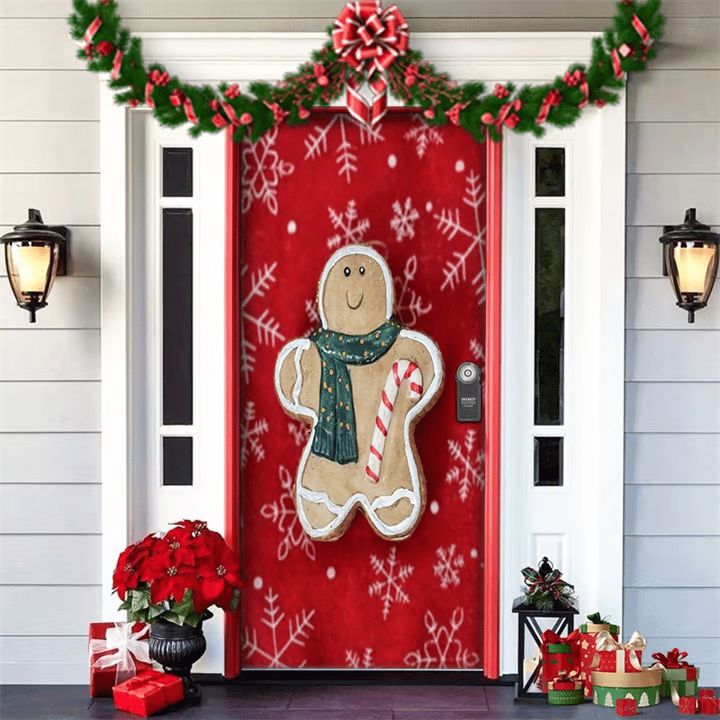 DoorJolly™ Świąteczna dekoracja na drzwi